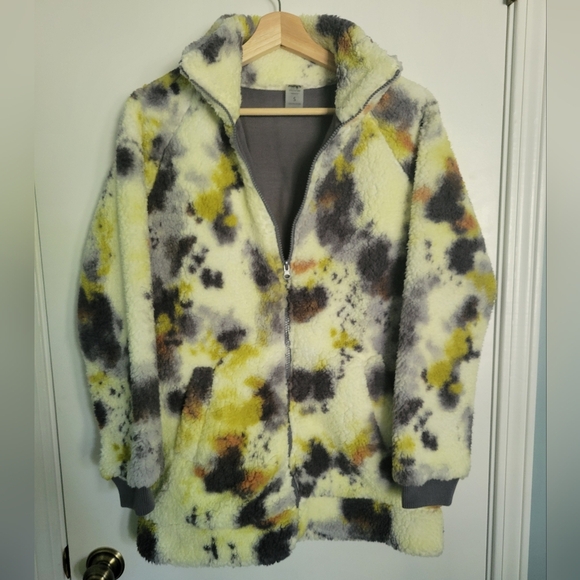 NWT mono b Sherpa Oversized Jacket WOMENS Size Small - Picture 5 of 10